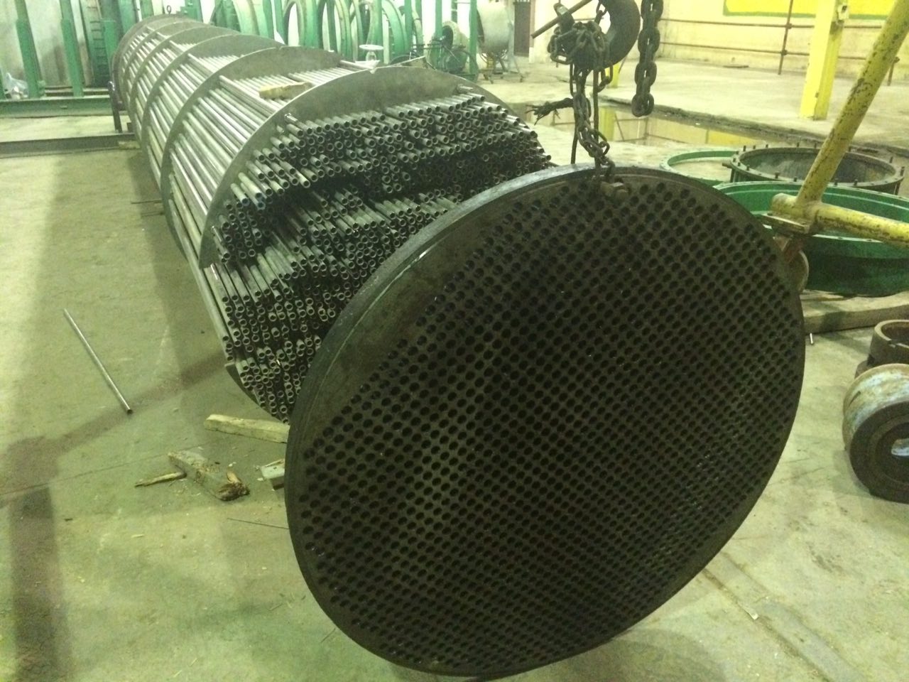 Overhaul of 108-C heat exchanger- Razi Petrochemical Complex