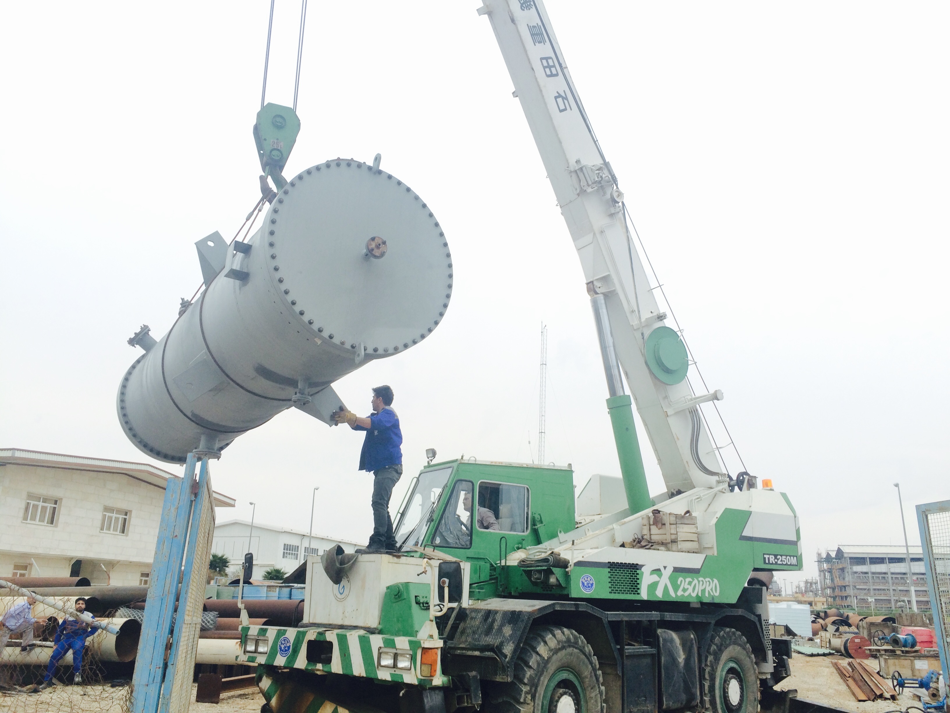 Materials Supply and manufacture of EA-309 heat exchanger - Ghadir Petrochemical  Complex