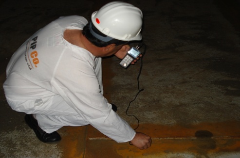 Technical inspection and thickness measurement  of the gas treatment unit project -  Razi Petrochemical Complex