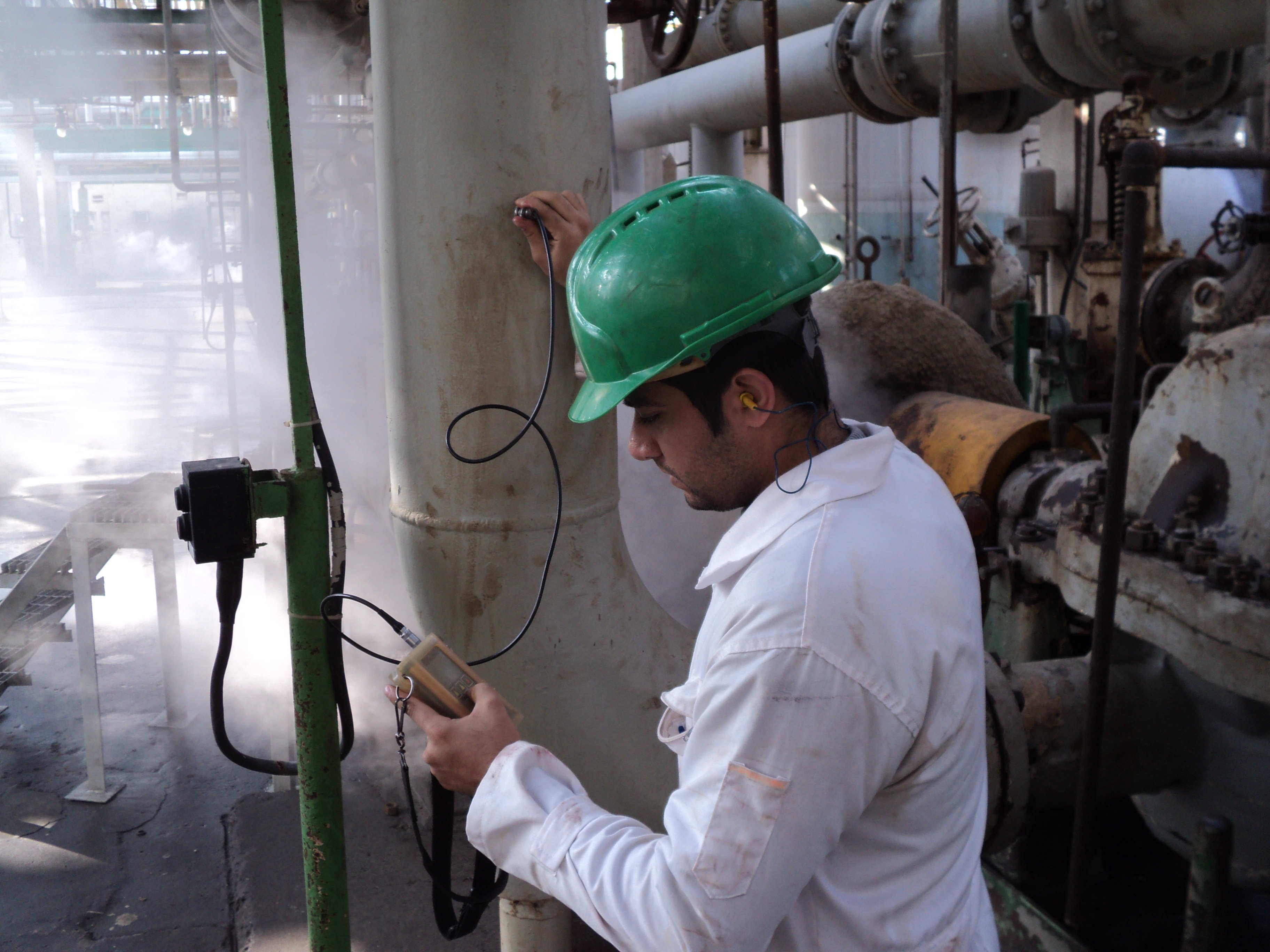 Technical inspection and thickness measurement of Razi Petrochemical Complex , Ammonia Unit 