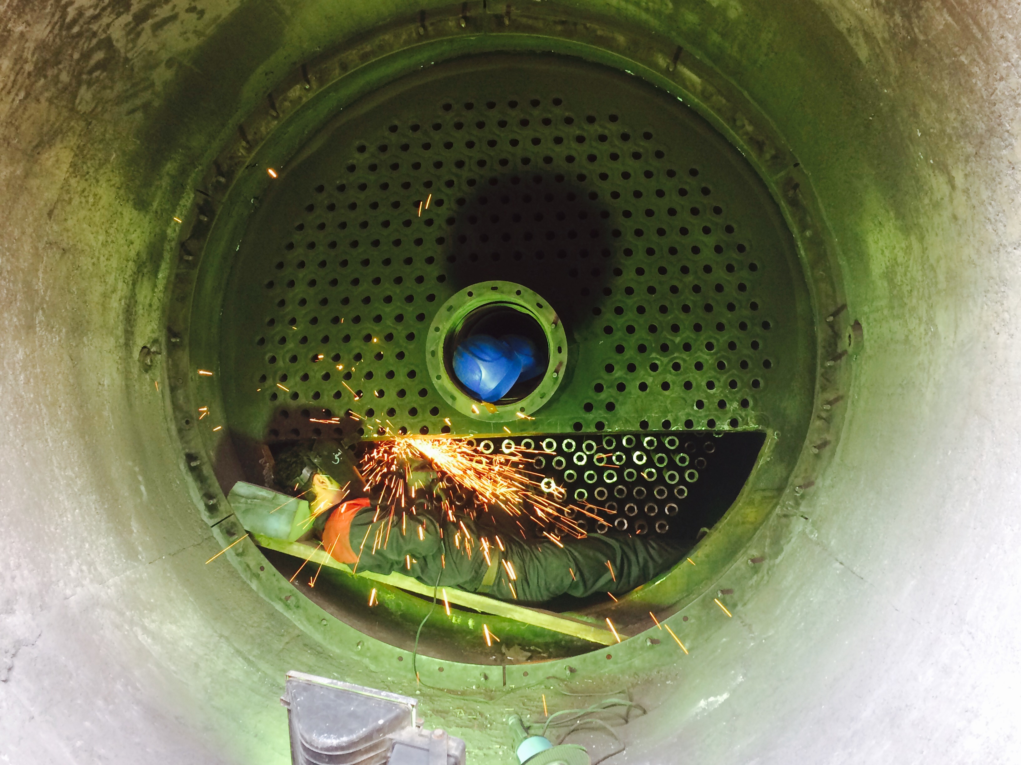 Overhaul of two heat exchanger E-1003 A, B - Zagros Petrochemical Complex