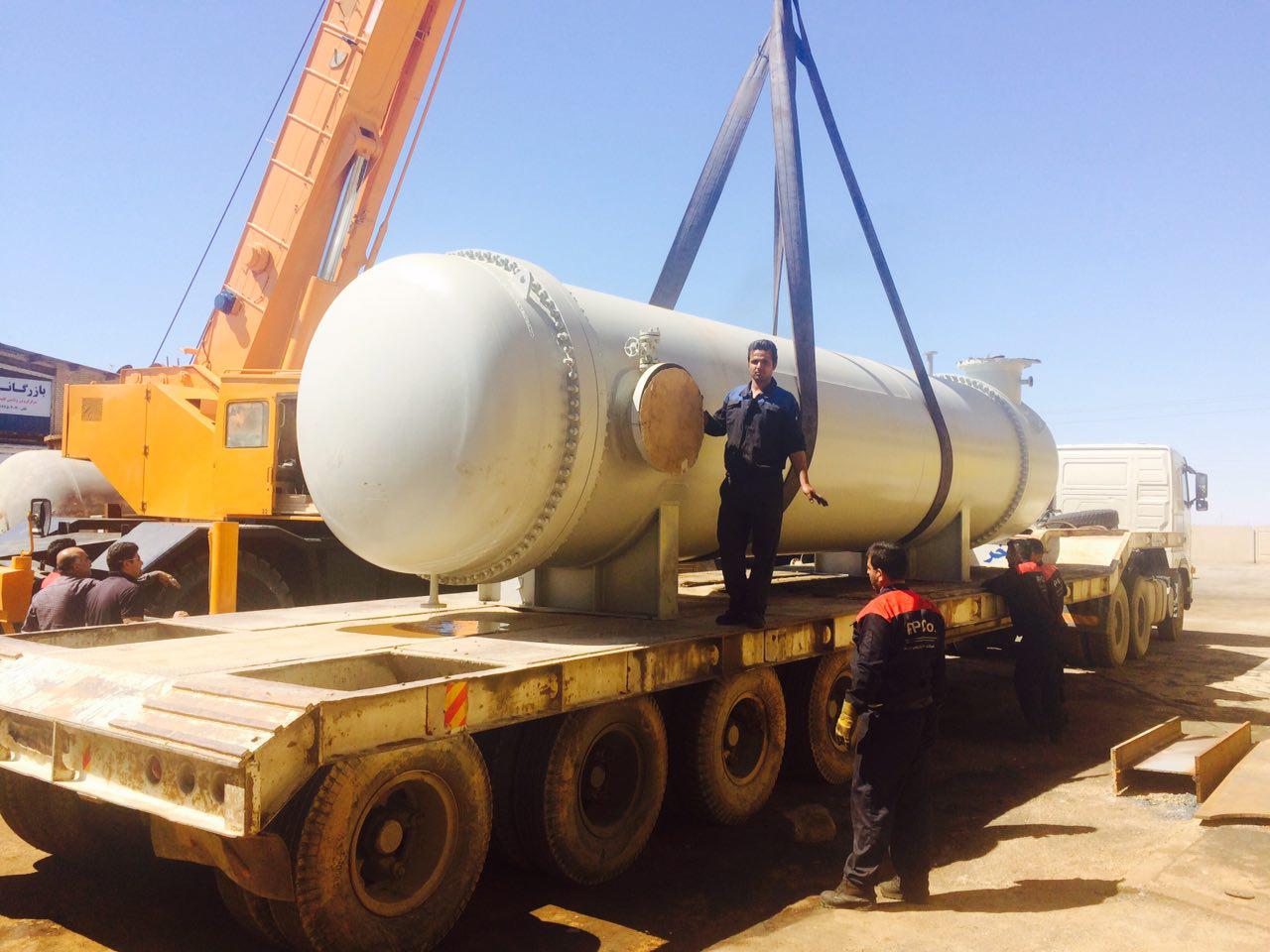 Heat exchanger E-4312 Amir Kabir Petrochemical Complex